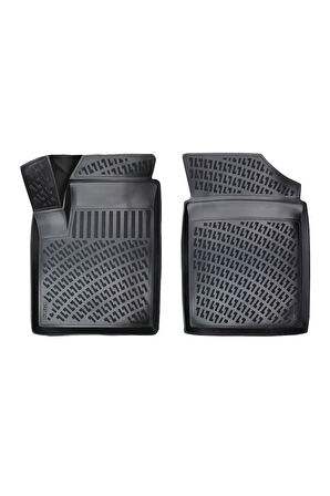 Dacia Dokker PANELVAN (2 Parça) 2023 Araca Özel Tasarım 3D Havuzlu Paspas