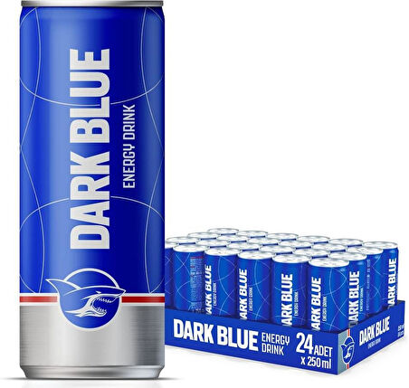 Dark Blue Enerji İçeceği 250 Ml X 24 Adet