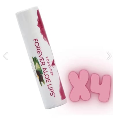 Forever Aloe Lips Aloe Vera ve Jojoba Yağı İçeren Dudak Koruyucu 4 x 4,25 g