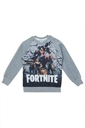 Fortnite Baskı Mevsimlik Sweatshirt