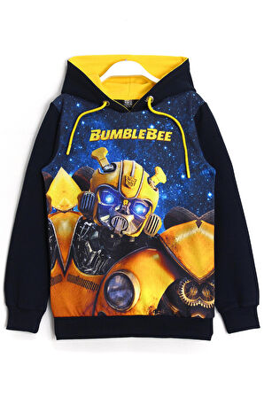 Transformers Bumblebee 3d Baskılı Erkek Çocuk Sweatshirt Hoodie