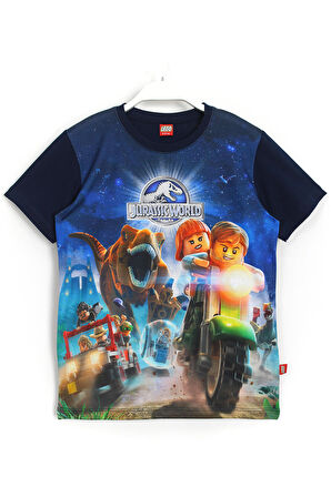 Jurassic World Dinazor Temalı Playstation 4 Xbox Nintendo Lego Oyunu 3d Baskılı Çocuk T-shirt