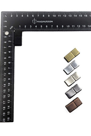 6x12 MM DERİ BİLEKLİK KİLİTİ MIKNATISLI KİLİT (20 ADET)
