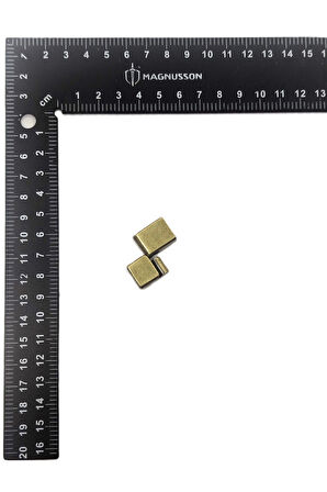 6x12 MM DERİ BİLEKLİK KİLİTİ MIKNATISLI KİLİT (40 ADET)