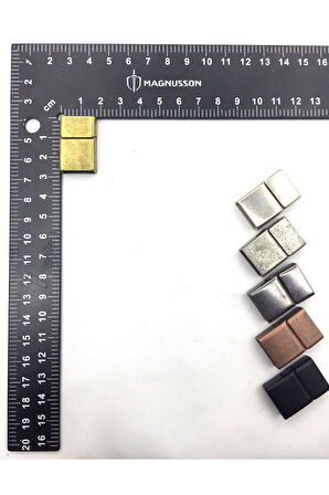 5x15 MM DERİ BİLEKLİK KİLİTİ MIKNATISLI KİLİT (20 ADET)
