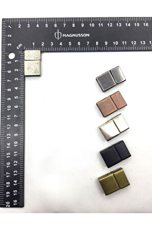 5x15 MM DERİ BİLEKLİK KİLİTİ MIKNATISLI KİLİT (40 ADET)