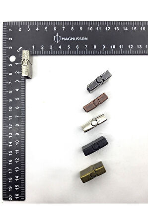 5x15 MM DERİ BİLEKLİK KİLİTİ MIKNATISLI KİLİT (40 ADET)