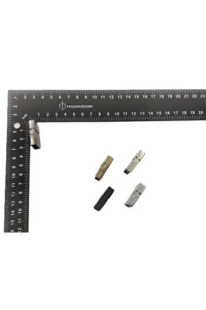 5x20 MM DERİ BİLEKLİK KİLİTİ MIKNATISLI KİLİT (10 ADET)