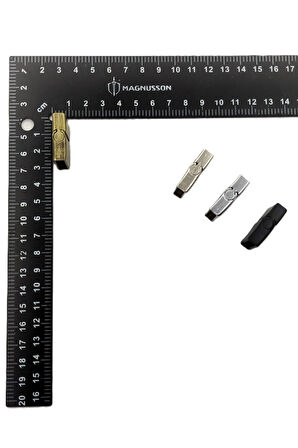 5x20 MM DERİ BİLEKLİK KİLİTİ MIKNATISLI KİLİT (20 ADET)
