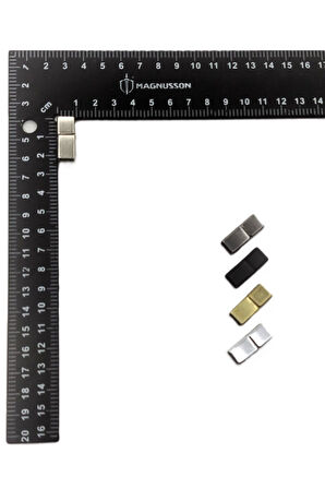 4x8 MM DERİ BİLEKLİK KİLİTİ MIKNATISLI KİLİT  (10 ADET)