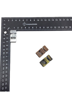 3x14 MM DERİ BİLEKLİK KİLİTİ MIKNATISLI KİLİT (20 ADET)