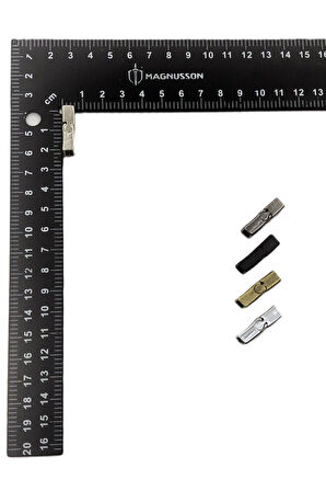 4x8 MM DERİ BİLEKLİK KİLİTİ MIKNATISLI KİLİT  (20 ADET)