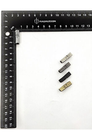 4x8 MM DERİ BİLEKLİK KİLİTİ MIKNATISLI KİLİT  (20 ADET)