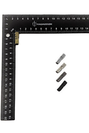 4x8 MM DERİ BİLEKLİK KİLİTİ MIKNATISLI KİLİT  (40 ADET)