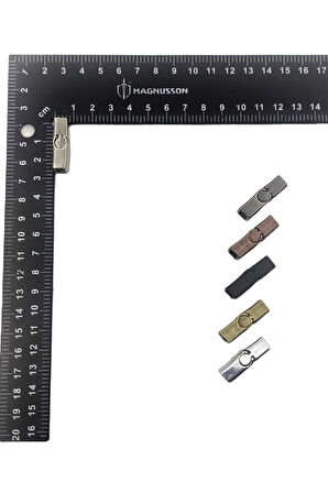 5x10 MM DERİ BİLEKLİK KİLİTİ MIKNATISLI KİLİT (20 ADET)
