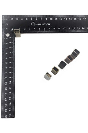 5x10 MM DERİ BİLEKLİK KİLİTİ MIKNATISLI KİLİT (20 ADET)