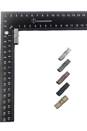 5x10 MM DERİ BİLEKLİK KİLİTİ MIKNATISLI KİLİT (20 ADET)