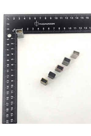 5x10 MM DERİ BİLEKLİK KİLİTİ MIKNATISLI KİLİT (20 ADET)