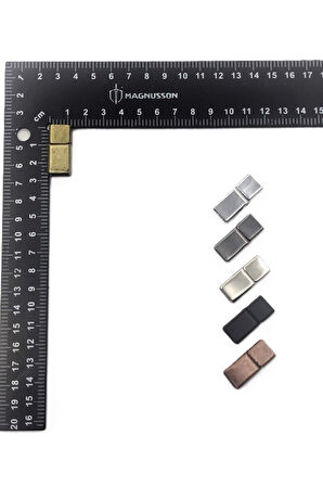 5x10 MM DERİ BİLEKLİK KİLİTİ MIKNATISLI KİLİT (20 ADET)