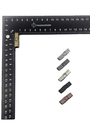 5x10 MM DERİ BİLEKLİK KİLİTİ MIKNATISLI KİLİT (20 ADET)