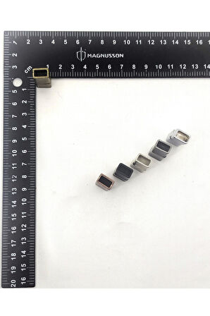 5x10 MM DERİ BİLEKLİK KİLİTİ MIKNATISLI KİLİT (20 ADET)
