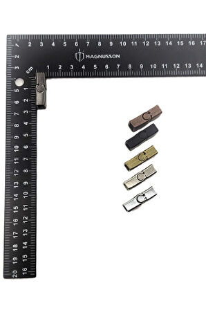 6x12 MM DERİ BİLEKLİK KİLİTİ MIKNATISLI KİLİT (5 ADET)