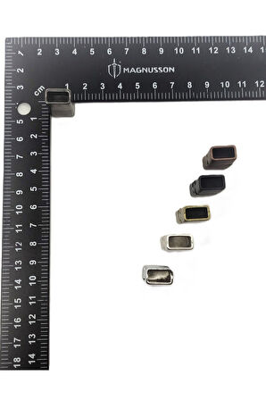 6x12 MM DERİ BİLEKLİK KİLİTİ MIKNATISLI KİLİT (5 ADET)