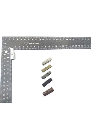 6x12 MM DERİ BİLEKLİK KİLİTİ MIKNATISLI KİLİT (5 ADET)