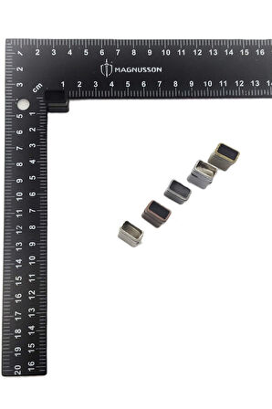 6x12 MM DERİ BİLEKLİK KİLİTİ MIKNATISLI KİLİT (5 ADET)