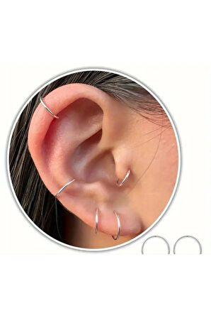 6 mm Çelik Halka Piercing