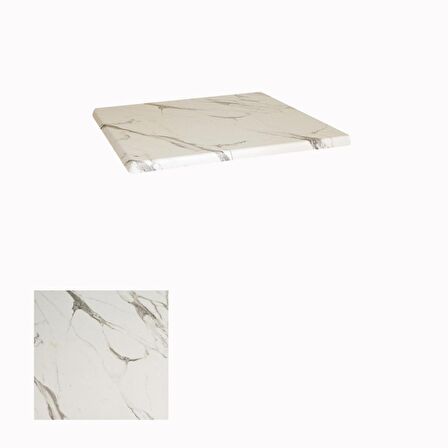 Werzalit Masa Tablası 60X60 - Afyon Mermer
