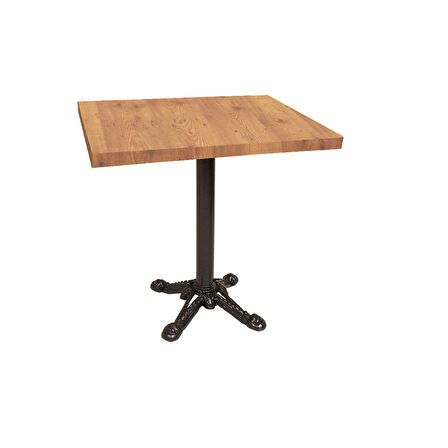 Çipa Kare Laminat Tabla Masa (70X70) - Novacento