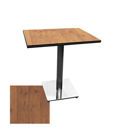 Karanfil Kompakt Laminat Kare Masa 76X76 -  Novagento