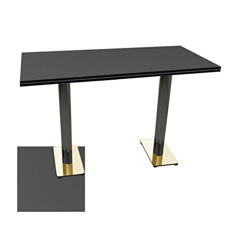 Karanfil Kompakt Laminat Masa 70x120 - Antrasit Gri