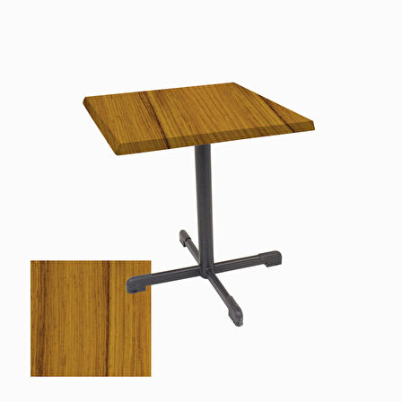 Halley Werzalit Kare ESB Mutfak Masası 70x70 - Real Teak