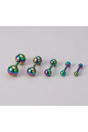 14mm Gökkuşağı Kıkırdak Piercing