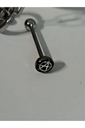 Çelik Dil Piercing