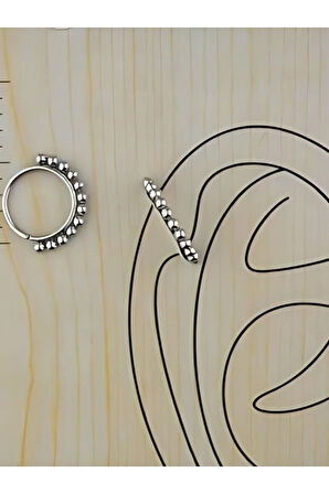 10 mm Toplu Çelik Halka Piercing