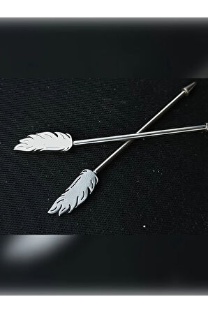 Tüy Ok Çelik Köprü Piercing