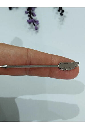 Tüy Ok Çelik Köprü Piercing