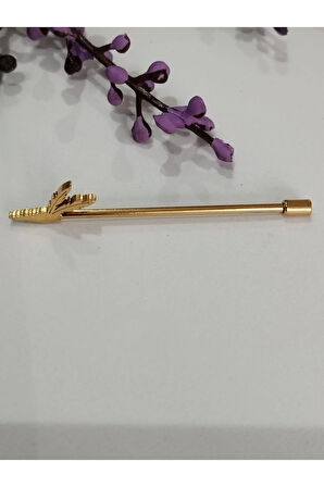 Cerrahi Çelik Mızrak Altın Köprü Piercing