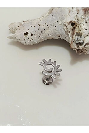 Güneş Çelik Tragus Helix Piercing