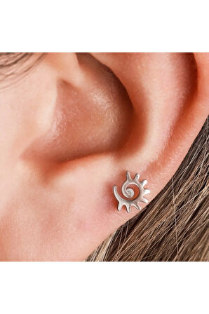 Güneş Çelik Tragus Helix Piercing
