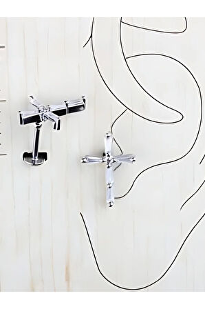Zirkon Kübik Haç Çelik Tragus Helix Piercing