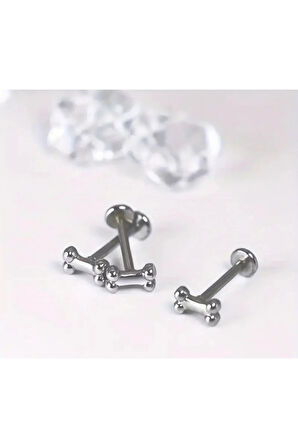Kemik Çelik Dil Piercing