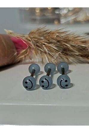 Aqua Smile Çelik Dil Piercing