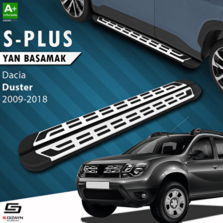 S-Dizayn Dacia Duster S-Plus Gri Yan Basamak 173 Cm 2009-2018 A+ Kalite