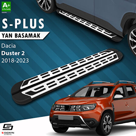 S-Dizayn Dacia Duster 2 S-Plus Gri Yan Basamak 173 Cm 2018-2023 A+ Kalite