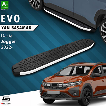 S-Dizayn Dacia Jogger Evo Aluminyum Yan Basamak 213 Cm 2022 Üzeri A+ Kalite