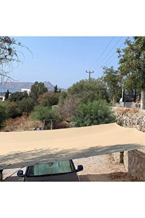 %95 Gölgelik File 1,5m x 50m Bahçe Çit Örtüsü Meyve Ağacı Örtüsü